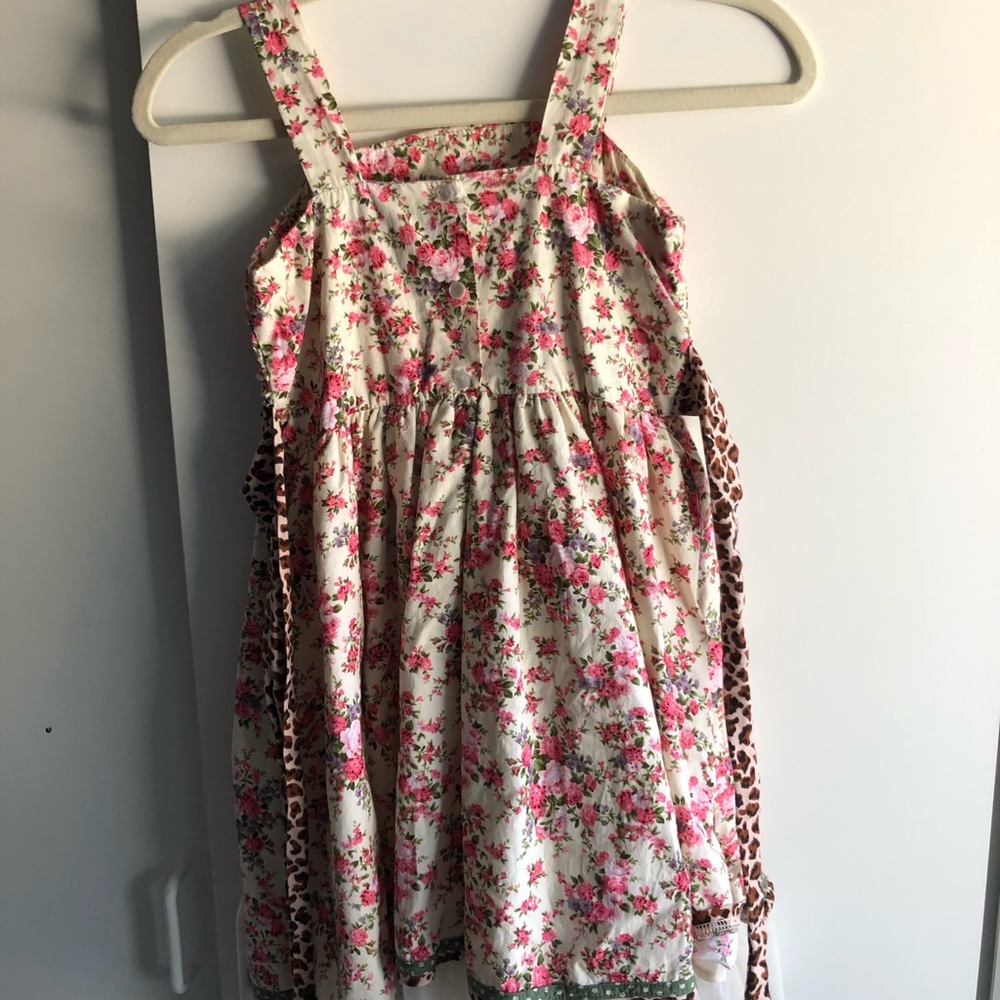 Vintage Couture floral dress